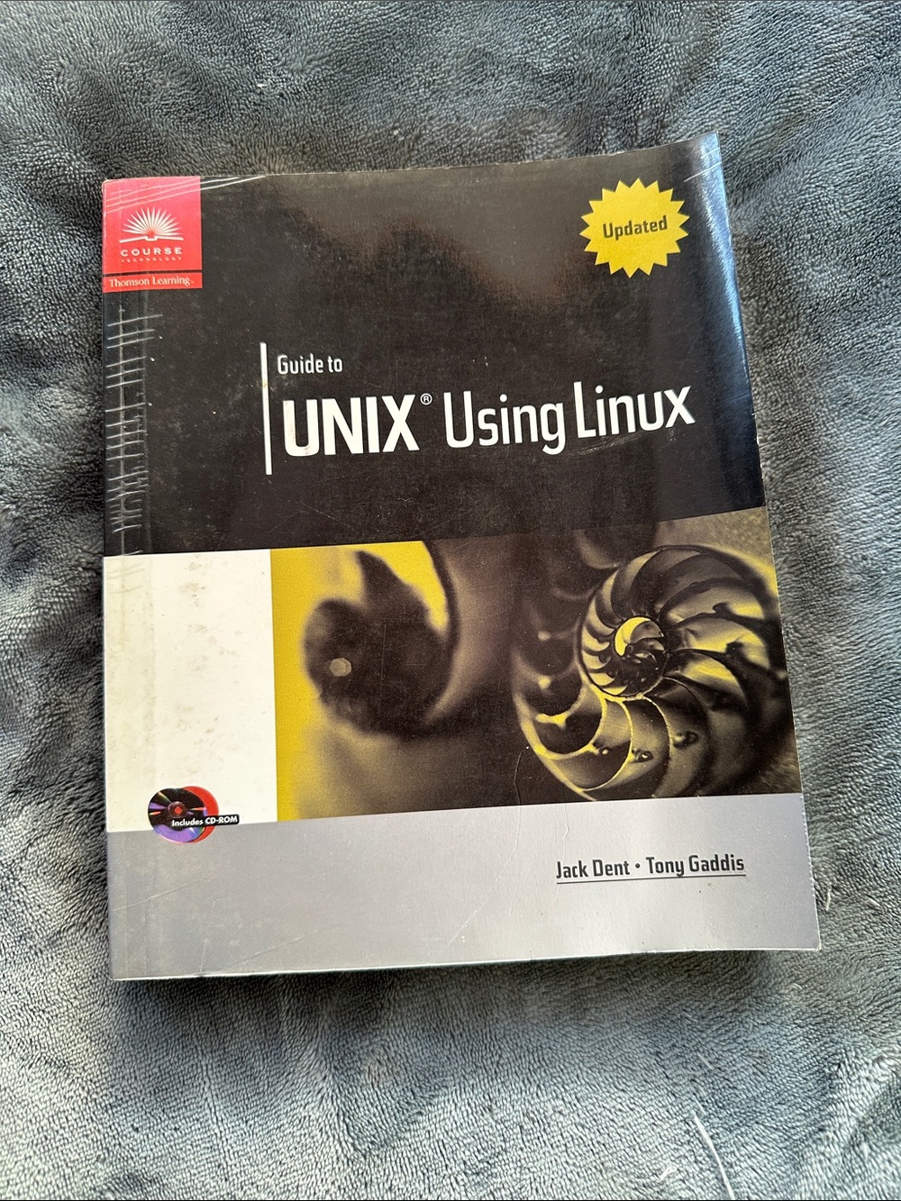 Guide to UNIX Using Linux Textbook - Black & Gray Cover 2000